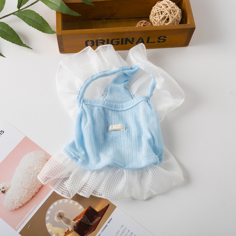 Tavasz nyár kisállat repülő ujjak derék heveder betöltött mackó kis tejes kutya macska aranyos átlátszó mikrobomba Yorkshire schnauzer