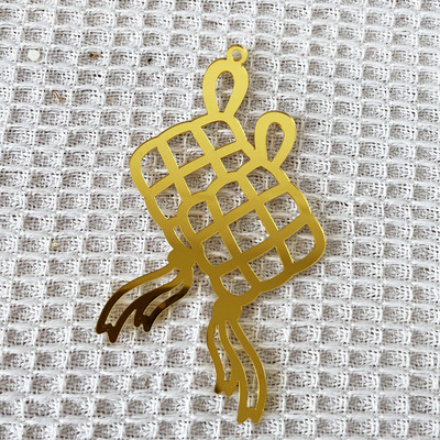 INS 32 Styles Auksiniai arabiški Mubarako Ramadano pyragaičių tvarsčiai akriliniai Eid Mubarako keksų apmušalai, skirti Eid Mubarako vakarėlio tortų dekoravimui