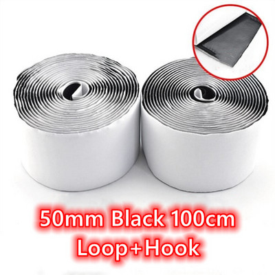 16/20/25/30/38/50/100 mm 1 metras juodos baltos juostos kabliuko kilpa tvirtinimo juosta nailono lipdukas Lipnūs diskai juosta Stiprūs klijai