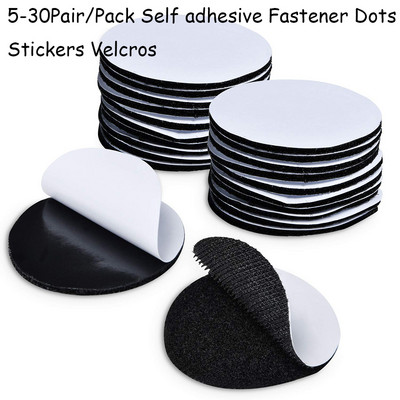 60mm Self Adhesive Hook Loop Fastener Tape Stickers Adhesive Dots Hooks and Loops For Bed Sheet Sofa Mat Carpet Anti Slip