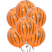 Állat nyomott tehén tigris zebra leopárd latex léggömb dzsungel témája születésnapi esküvői dekoráció nyári parti baba zuhany kellékek