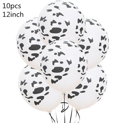 Állat nyomott tehén tigris zebra leopárd latex léggömb dzsungel témája születésnapi esküvői dekoráció nyári parti baba zuhany kellékek