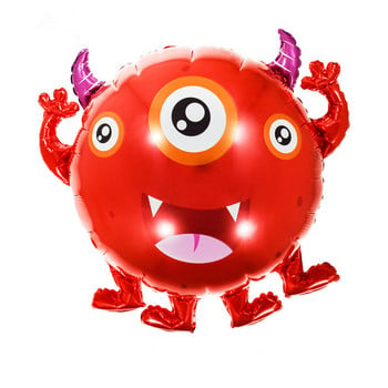 Little Monster Balloon Cartoon Foil Balloons Διακόσμηση για πάρτι γενεθλίων Διακόσμηση παιδικού ντους προμήθειες Παιδικά δώρα globos