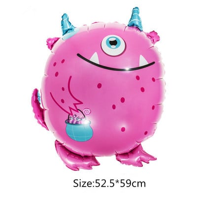 Little Monster Balloon Animacinių filmų folijos balionai Gimtadienio vakarėlio dekoravimas Kūdikių dušo dekoro reikmenys Vaikų dovanos globos