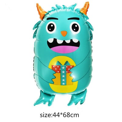 Little Monster Balloon Animacinių filmų folijos balionai Gimtadienio vakarėlio dekoravimas Kūdikių dušo dekoro reikmenys Vaikų dovanos globos