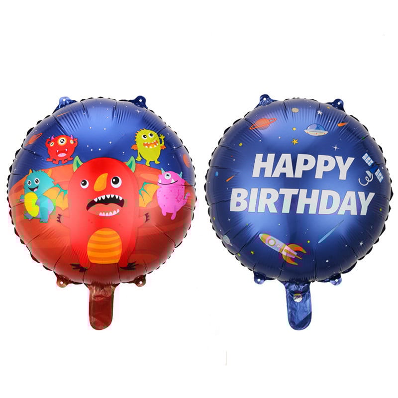 Little Monster Balloon Animacinių filmų folijos balionai Gimtadienio vakarėlio dekoravimas Kūdikių dušo dekoro reikmenys Vaikų dovanos globos