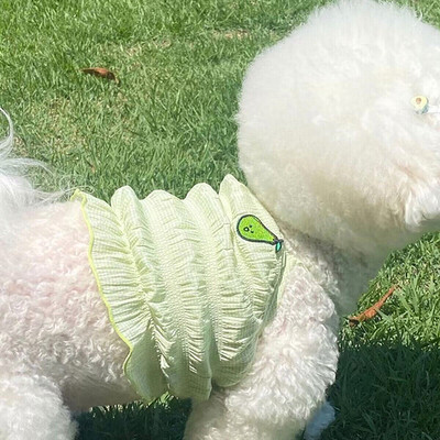 Haine pentru animale de companie de primăvară, vară, pisicuță, dulce, camisole, câine de talie mică și mijlocie, vestă drăguță, model de fructe, chihuahua, Yorkshire