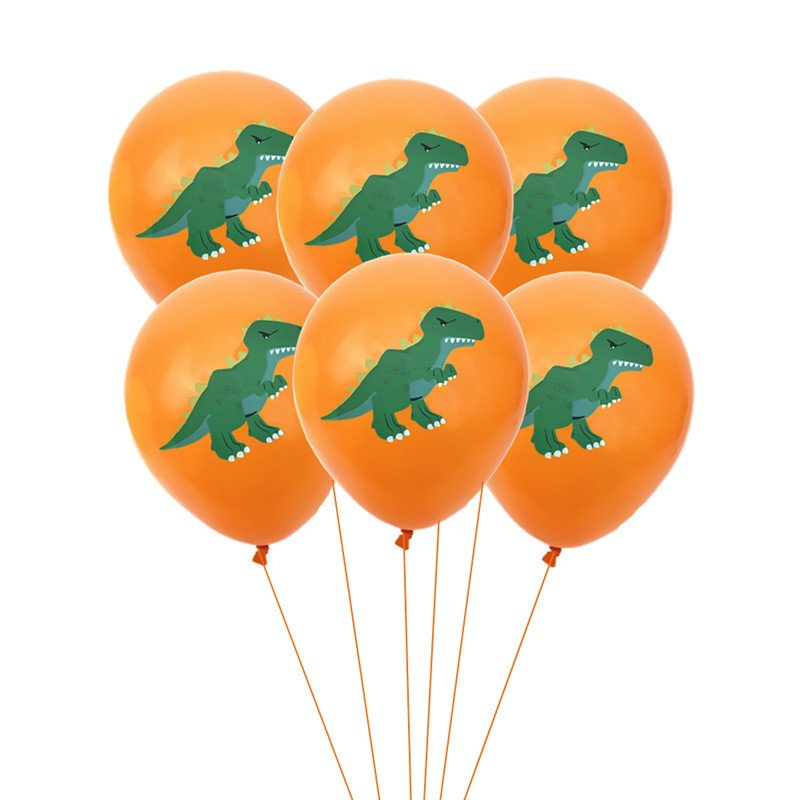 1gab. Jauns Big Green Cute Crown Dinozauru folijas balons Daudz laimes dzimšanas dienas ballītes dekorēšanai bērniem Rotaļlieta Dino Jurassic Hēlija balonu rotaļlietas