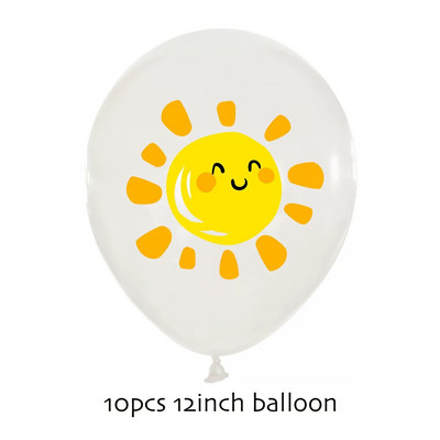 10tk UUS naeratus vikerkaarepilve foolium õhupallitüdruk 10-aastane palju õnne sünnipäevaks õhupallid Lasteaia laste mänguasjade sisustustarbed