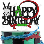 Demon Slayer Kamado Nezuko Decor pentru petreceri tematice Decor pentru tort Topper pentru tort Copii Decor pentru petrecere de aniversare Baby Shower Articole pentru nunta