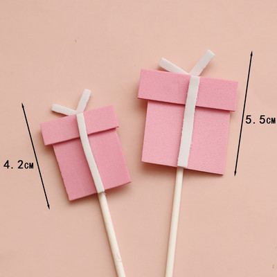 Rózsaszín lányok születésnapi parti dekoráció hercegnő torta teteje kastély léggömbök felhő cukorka szivárvány papír kártya sütéshez desszert kellékek