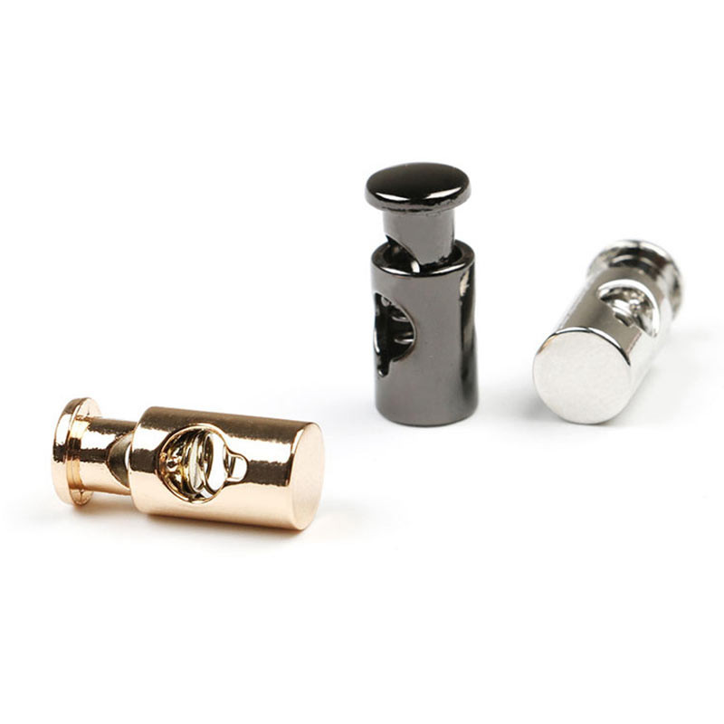 10 tk metallist kahe auguga pea vedru pandla nööri lukk elastne reguleerimine pandlad pingutamine kinnitusdetailid lukud õmblustööriistad