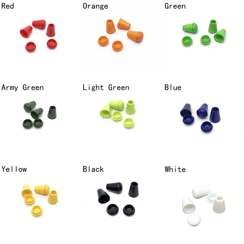 20 buc. Capetele cordonului colorate pentru bricolaj, opritor cu capac, clemă de comutare din plastic, geantă de haine, piese de frânghie pentru șiretul pantofilor.