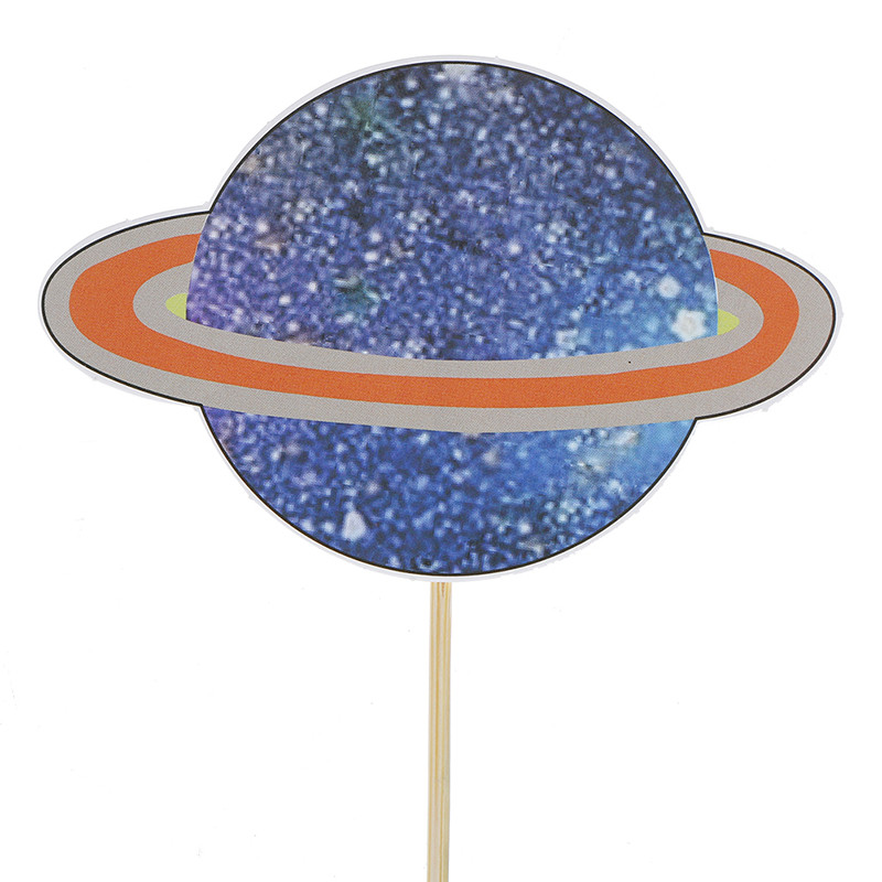 Űrparti Űrhajós Rakétahajó Téma Fólia léggömbök Galaxis/Naprendszer Buli Tortafeltét fiúk születésnapi kellékei