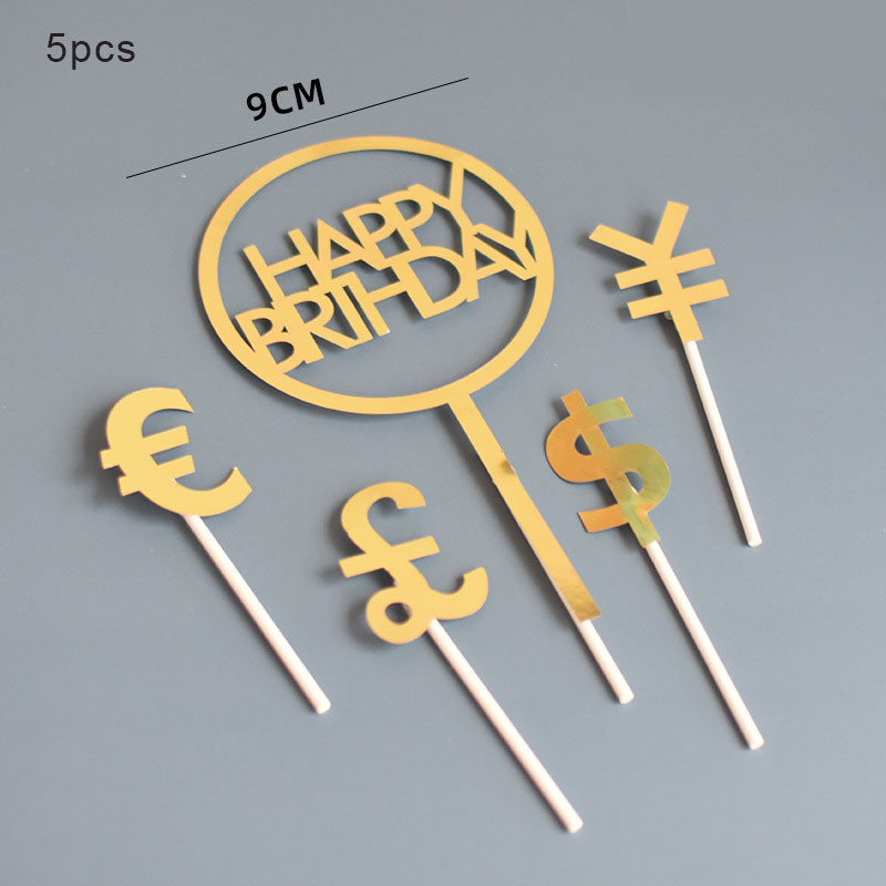 Dollár tortalapos desszert sütési dekoráció a 60-as, 70-es, 80-as évek 90-es évekhez FusionExcel pénz Boldog születésnapi parti kellékek