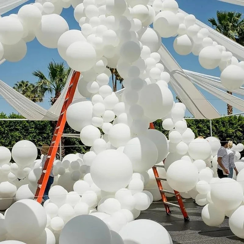 5/10/12/18/36 collu balts lateksa balons bērnu duša kāzu dekorācijas balles arkas fona fotogrāfija dzimšanas dienas ballītes dekors globoss