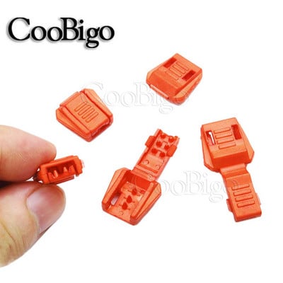 12 buc. Capetele cablului Clip din plastic colorat pentru fermoar trage cu șnur rucsac Paracord șiret pentru îmbrăcăminte sportivă frânghie accesorii bricolaj