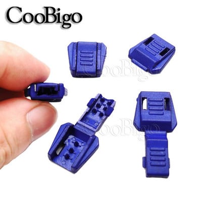 12 buc. Capetele cablului Clip din plastic colorat pentru fermoar trage cu șnur rucsac Paracord șiret pentru îmbrăcăminte sportivă frânghie accesorii bricolaj