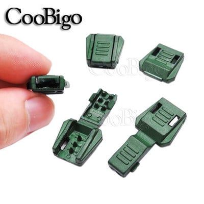 12 buc. Capetele cablului Clip din plastic colorat pentru fermoar trage cu șnur rucsac Paracord șiret pentru îmbrăcăminte sportivă frânghie accesorii bricolaj