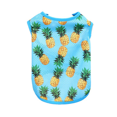 Tinkliniai kvėpuojantys naminių šunų drabužiai Vasarinė šunų liemenė mažiems šunims Čihuahua Mopso sportiniai marškinėliai šuniukų drabužiai naminiams gyvūnėliams