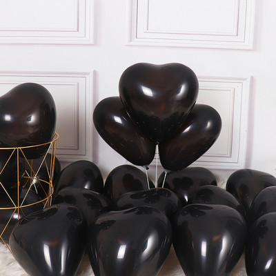 10/20db 10 hüvelykes piros macaronok szív alakú latex léggömb születésnapi parti dekorációk esküvői dekorációk gyerekeknek zuhanygömbök