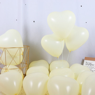 10/20db 10 hüvelykes piros macaronok szív alakú latex léggömb születésnapi parti dekorációk esküvői dekorációk gyerekeknek zuhanygömbök