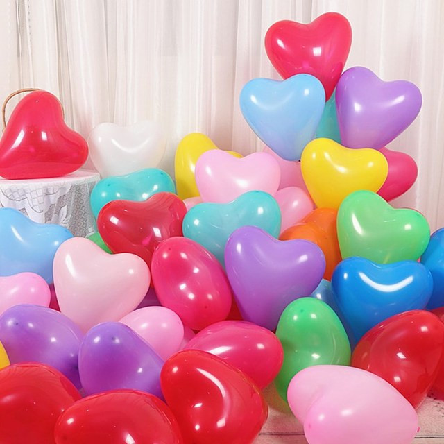10/20db 10 hüvelykes piros macaronok szív alakú latex léggömb születésnapi parti dekorációk esküvői dekorációk gyerekeknek zuhanygömbök