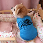 Mājdzīvnieku T-krekli lieliem suņiem Mājdzīvnieku apģērbi Apģērbi Kucēnu Vasaras Apģērbi Mazi Pavasara T-krekli Suņiem Lieli Izejmateriāli Produkti Sākums