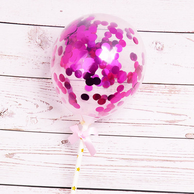 5 collu konfeti balonu kūku virsmateriāli Zelta mini lateksa baloni kūku dekori bērnu duša dzimšanas dienas ballītes kāzu dekorēšanas piederumi