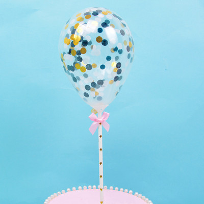 5 collu konfeti balonu kūku virsmateriāli Zelta mini lateksa baloni kūku dekori bērnu duša dzimšanas dienas ballītes kāzu dekorēšanas piederumi