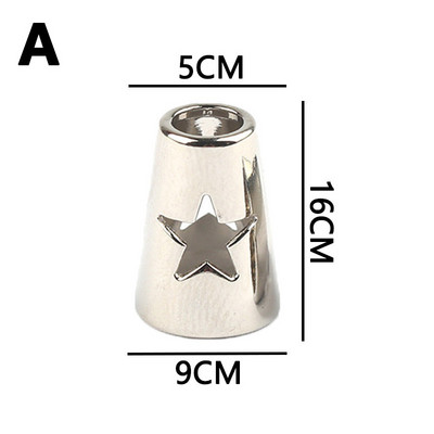 10db Fém végzáró zsinórok Kötélvégek Zárak Zsinór klipek Rögzítő Ruha húzózsinórokhoz Barkács kiegészítők концевики для шнуров