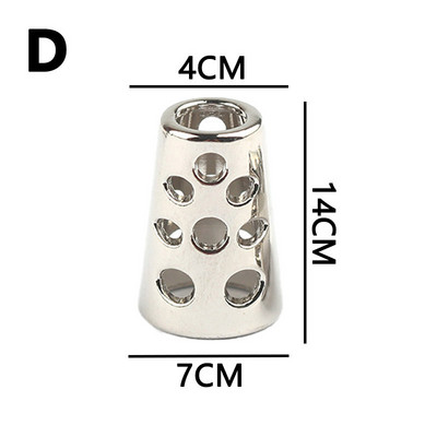10db Fém végzáró zsinórok Kötélvégek Zárak Zsinór klipek Rögzítő Ruha húzózsinórokhoz Barkács kiegészítők концевики для шнуров