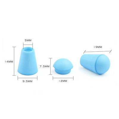 10 vnt. plastikinių spalvingų laido galų varpelio kamštis su dangčio užrakto perjungimo spaustuku Drabužių krepšys Sportinės aprangos batų raištelių virvės dalys