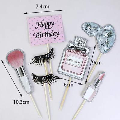 Su gimtadieniu Tortų tvarsčiai Karalienės bakalauro tema Torto puošmena Kvepalai Lūpų dažai Kosmetika Vakarėlio reikmenys Paslaugos