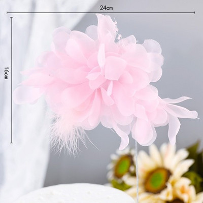 Lány hercegnő születésnapi torta felső dekorációja rózsaszín szép angyalgyanta baba születésnapi buli szépség sütemények sütés dekoráció