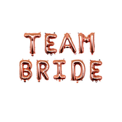 Baloane Bride To Be Baloane din folie cu litere din aur trandafir pentru burlac, duș de mireasă, decorare pentru logodna, consumabile pentru petreceri