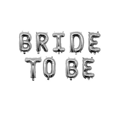 Baloane Bride To Be Baloane din folie cu litere din aur trandafir pentru burlac, duș de mireasă, decorare pentru logodna, consumabile pentru petreceri