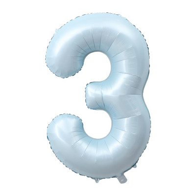 40 hüvelykes rózsaszín kék szám fólia lufi esküvői születésnapi dekoráció felfújható festa casamento parti kellékek számjegyes hélium léggömb