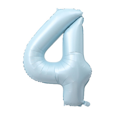 40 hüvelykes rózsaszín kék szám fólia lufi esküvői születésnapi dekoráció felfújható festa casamento parti kellékek számjegyes hélium léggömb