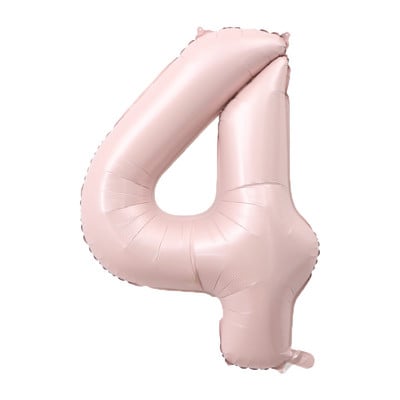 40 hüvelykes rózsaszín kék szám fólia lufi esküvői születésnapi dekoráció felfújható festa casamento parti kellékek számjegyes hélium léggömb