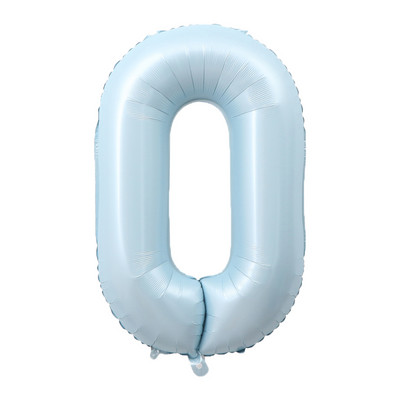40 hüvelykes rózsaszín kék szám fólia lufi esküvői születésnapi dekoráció felfújható festa casamento parti kellékek számjegyes hélium léggömb