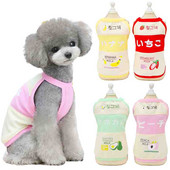 Rajzfilmmintás Kisállat Jumpsuit Nyári Kisállat Mellény Lélegző Ujjatlan pólók Ruhák Kis és Közepes Kutyák Macskák Chihuahua ing