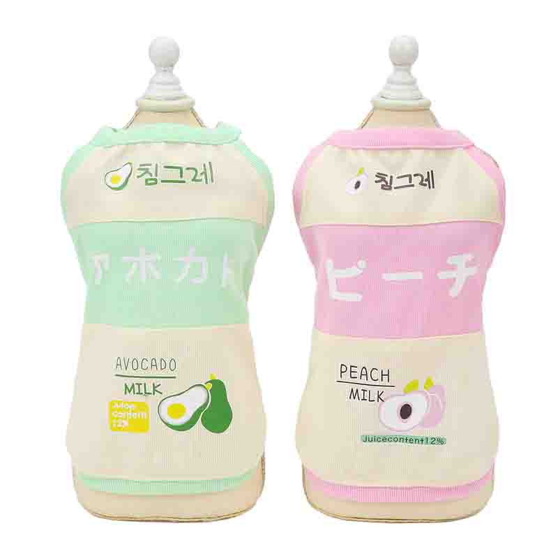 Rajzfilmmintás Kisállat Jumpsuit Nyári Kisállat Mellény Lélegző Ujjatlan pólók Ruhák Kis és Közepes Kutyák Macskák Chihuahua ing