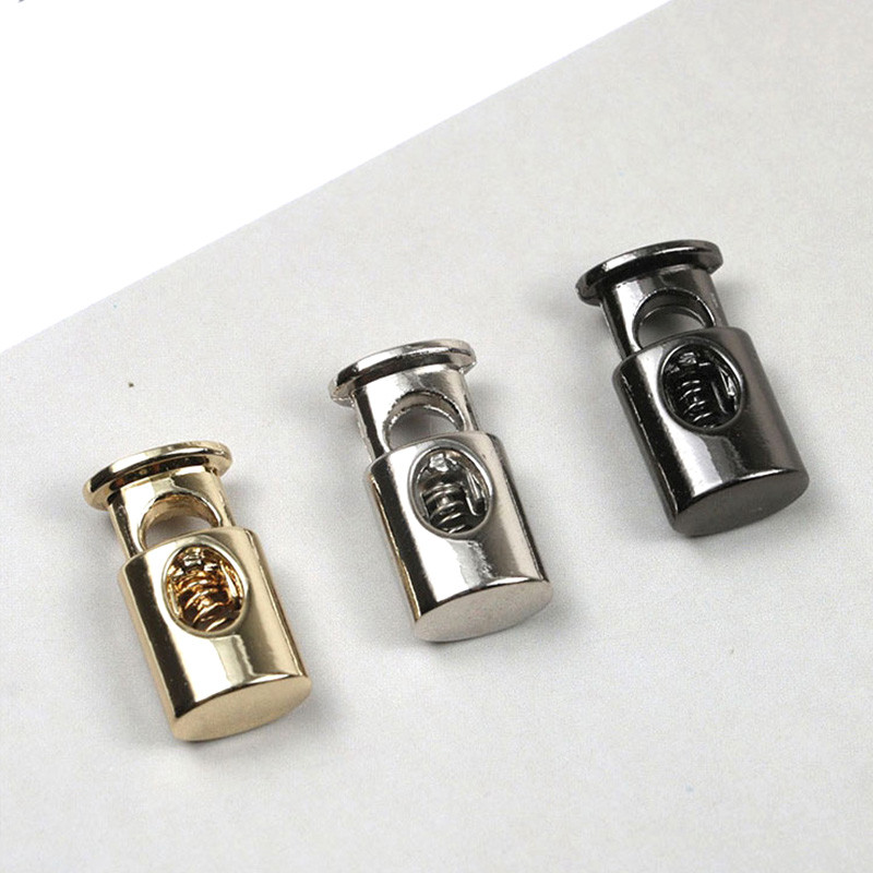 10 buc. Șnururi cilindrice pentru butoi Blocare metal cu o singură gaură Dispozitiv de fixare Opritor cu arc Comutator Accesorii pentru opritor