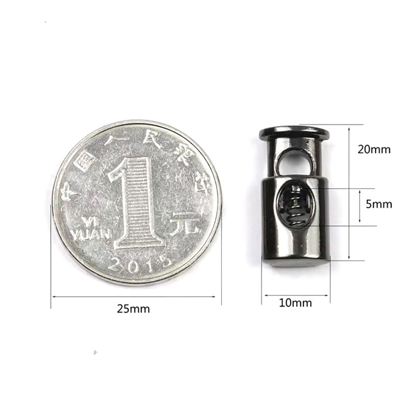 10 buc. Șnururi cilindrice pentru butoi Blocare metal cu o singură gaură Dispozitiv de fixare Opritor cu arc Comutator Accesorii pentru opritor