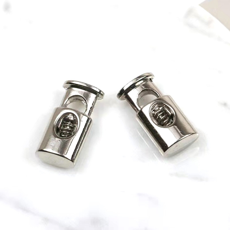 10 buc. Șnururi cilindrice pentru butoi Blocare metal cu o singură gaură Dispozitiv de fixare Opritor cu arc Comutator Accesorii pentru opritor