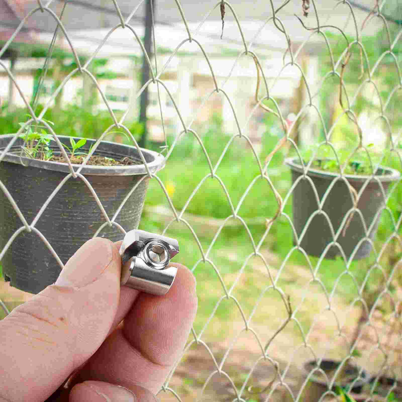 2 vnt Vielinio lyno tvirtinimo detalės Vielos įrankis Lynas Virvės spaustukas Vielos lynas Praktinis kabelis Patvari tvirtinimo viela