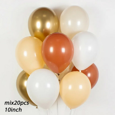 20db króm fém arany ezüst léggömb konfetti szett szülinapi parti dekoráció felnőtt gyerekeknek hélium globos léggömbök esküvői dekoráció