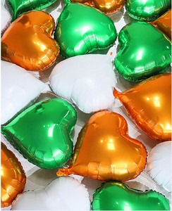 15 db/tétel 18 hüvelykes arany ezüst piros szív szerelem léggömb tiszta színű fólia hélium ballon esküvői születésnapi parti dekorációs kellékekhez