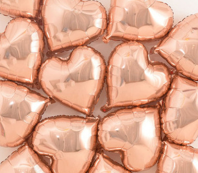 15 db/tétel 18 hüvelykes arany ezüst piros szív szerelem léggömb tiszta színű fólia hélium ballon esküvői születésnapi parti dekorációs kellékekhez